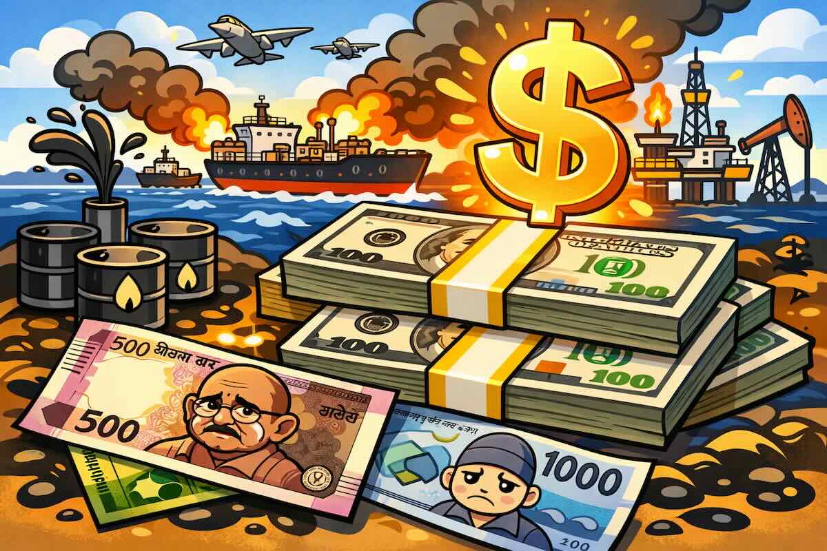 Iran conflict lifts U.S. dollar as rupee and won come under pressure